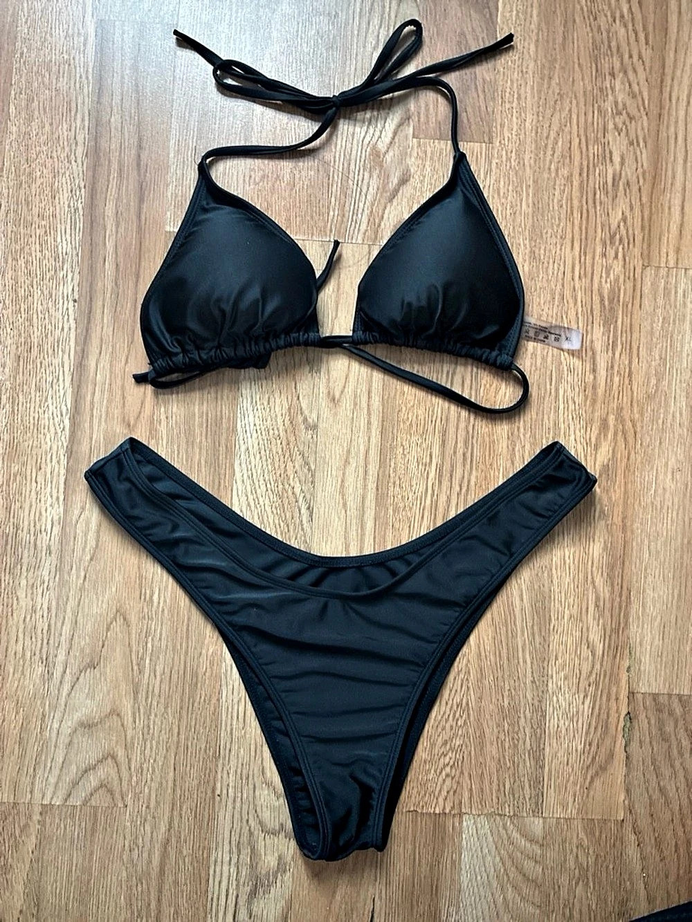 Black Bikini Set Size XL Like New